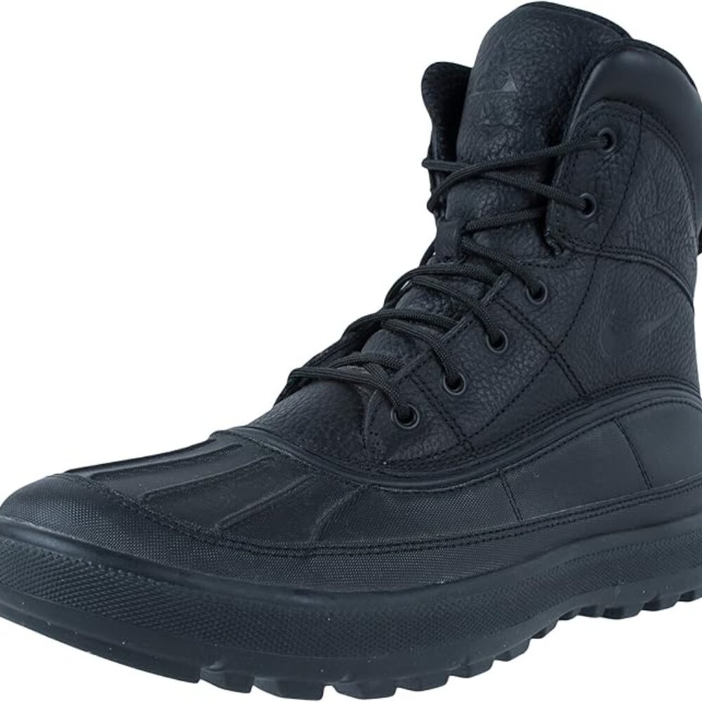 Nike Mens Woodside II Winter Boots Black/Black 525393-090 Size 11